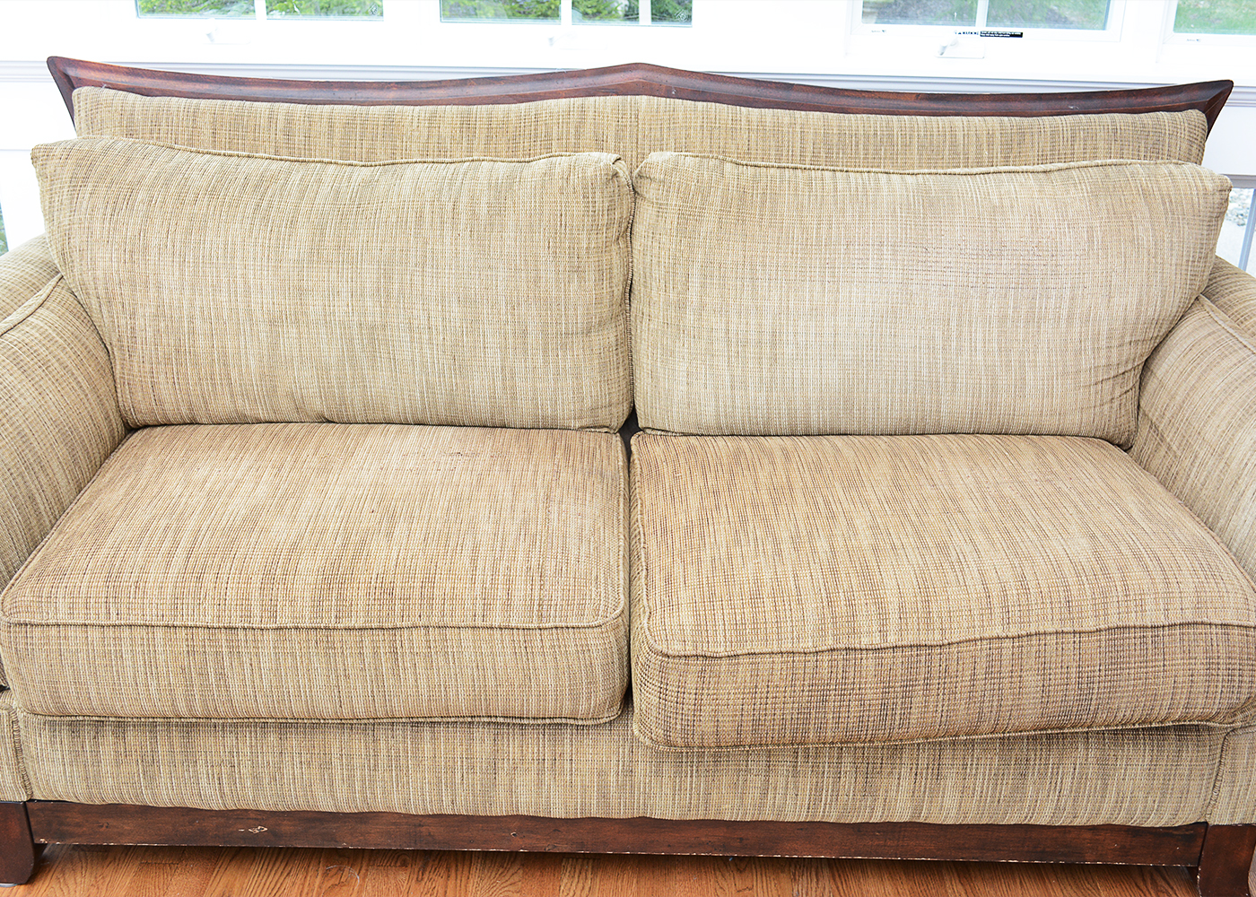 Schweiger Couch and Cast Iron Coffee Table