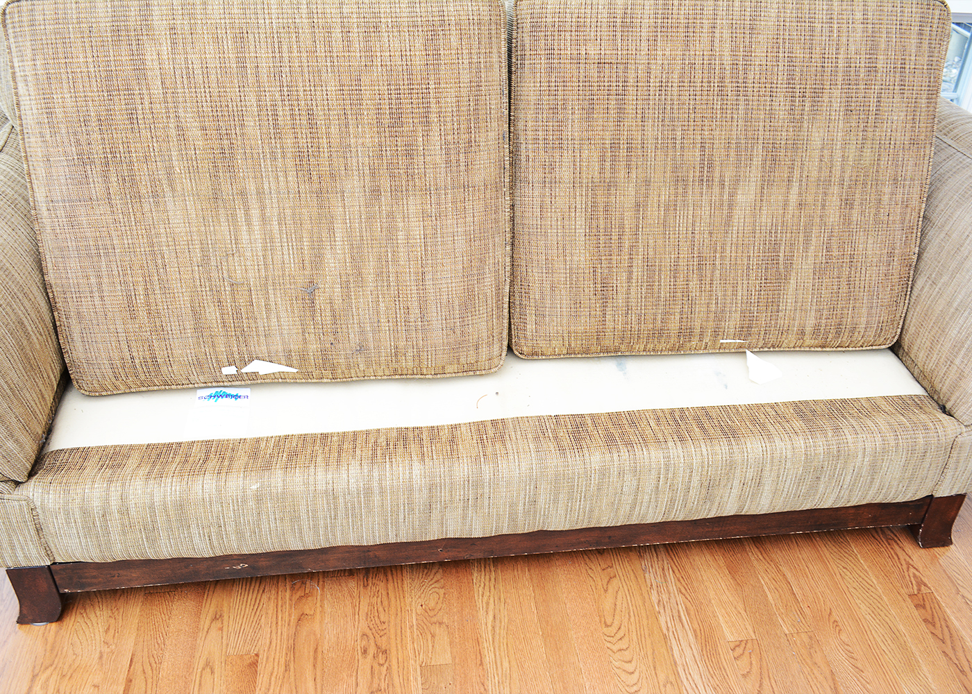 Schweiger Couch and Cast Iron Coffee Table