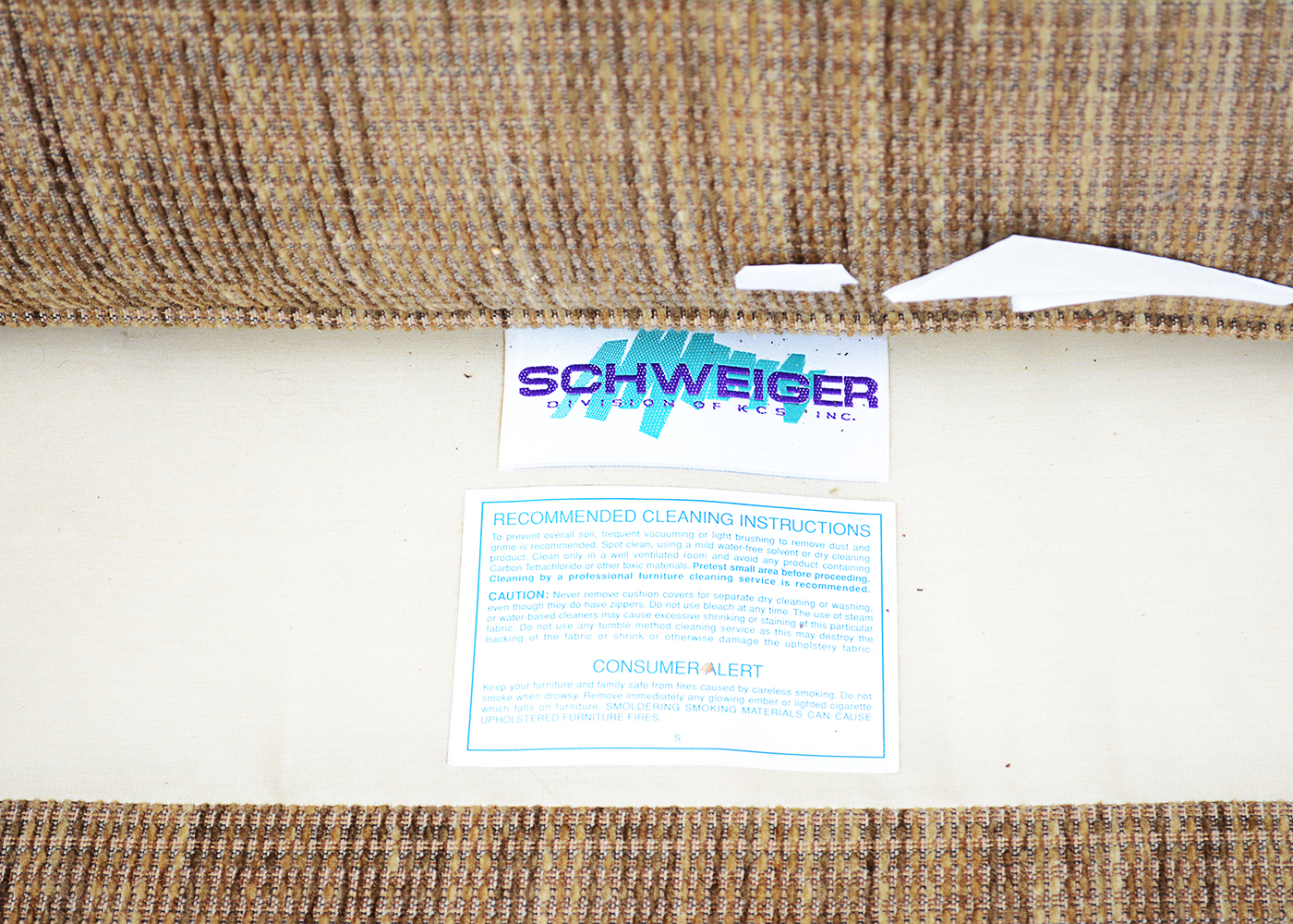 Schweiger Couch and Cast Iron Coffee Table