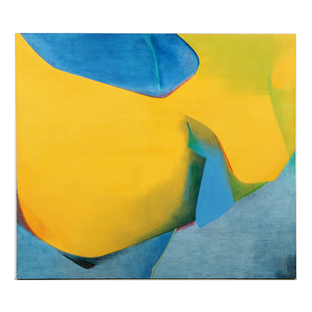 Beth Hertz Oil Painting on Canvas "Green Line"