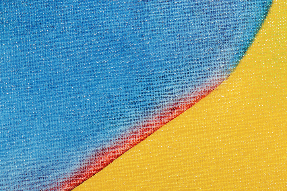 Beth Hertz Oil Painting on Canvas "Green Line"