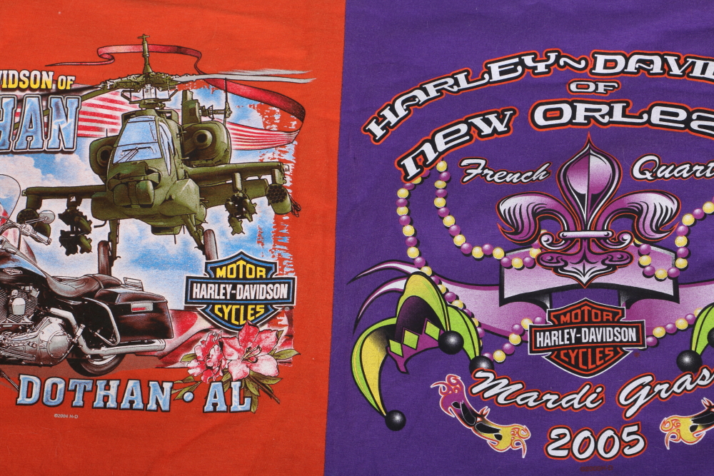 Harley-Davidson Throw Blankets