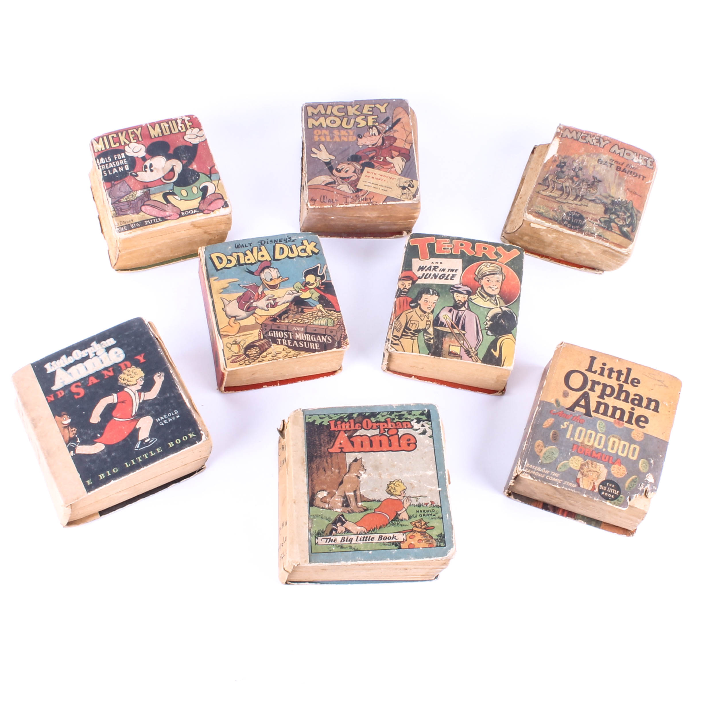 Collection of Vintage "Big Little Books"
