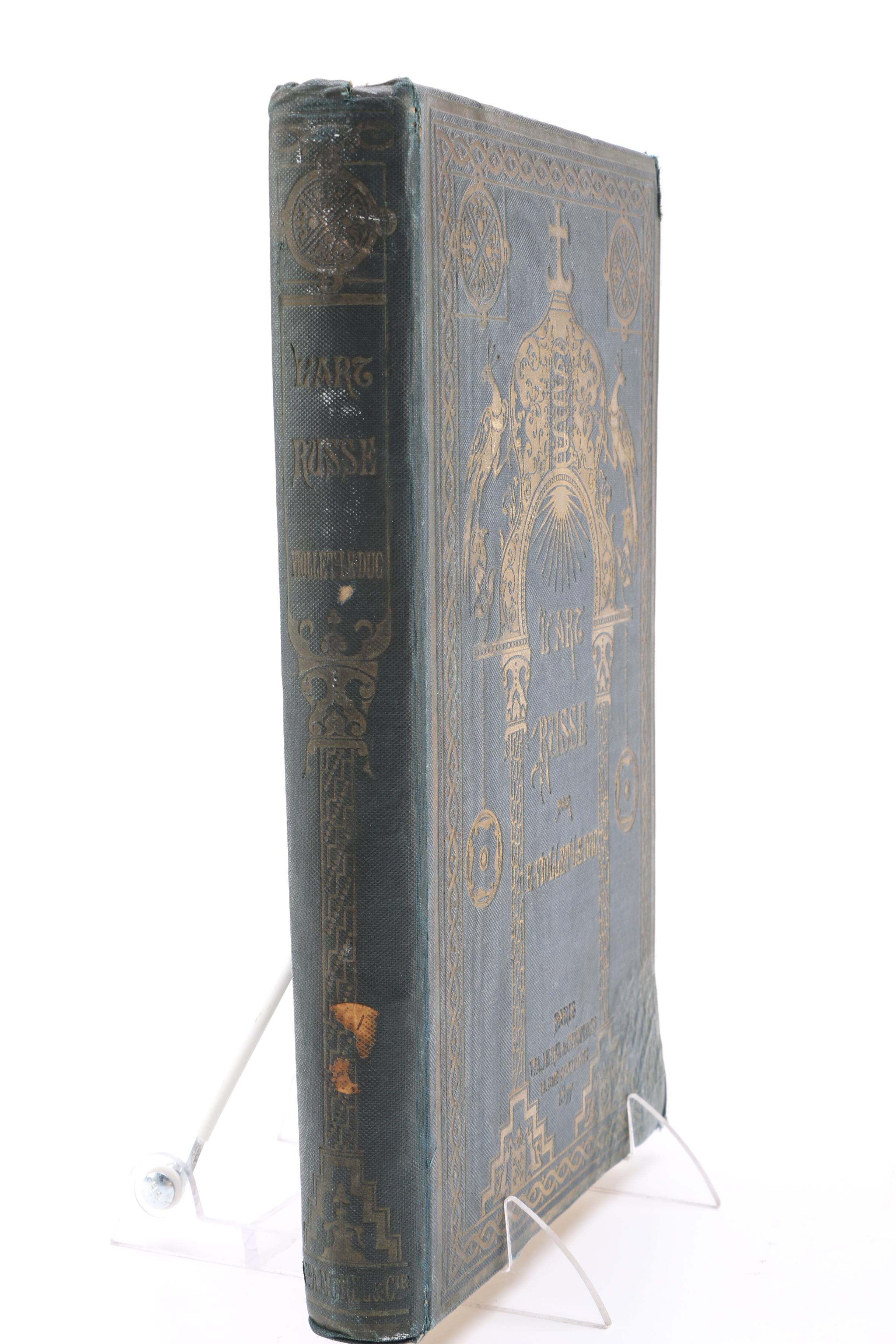 French Book of Russian Art "L'Art Russe"