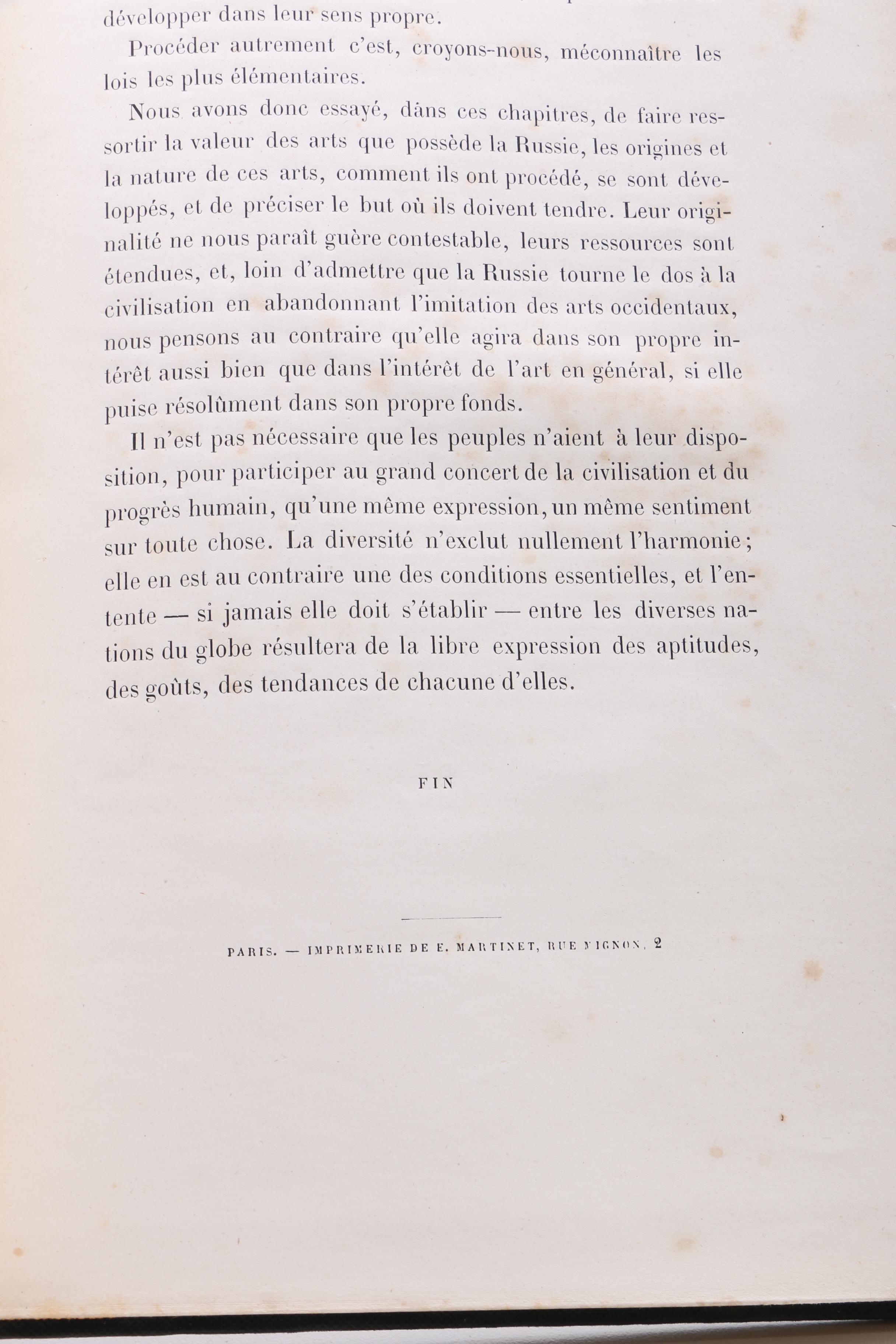 French Book of Russian Art "L'Art Russe"