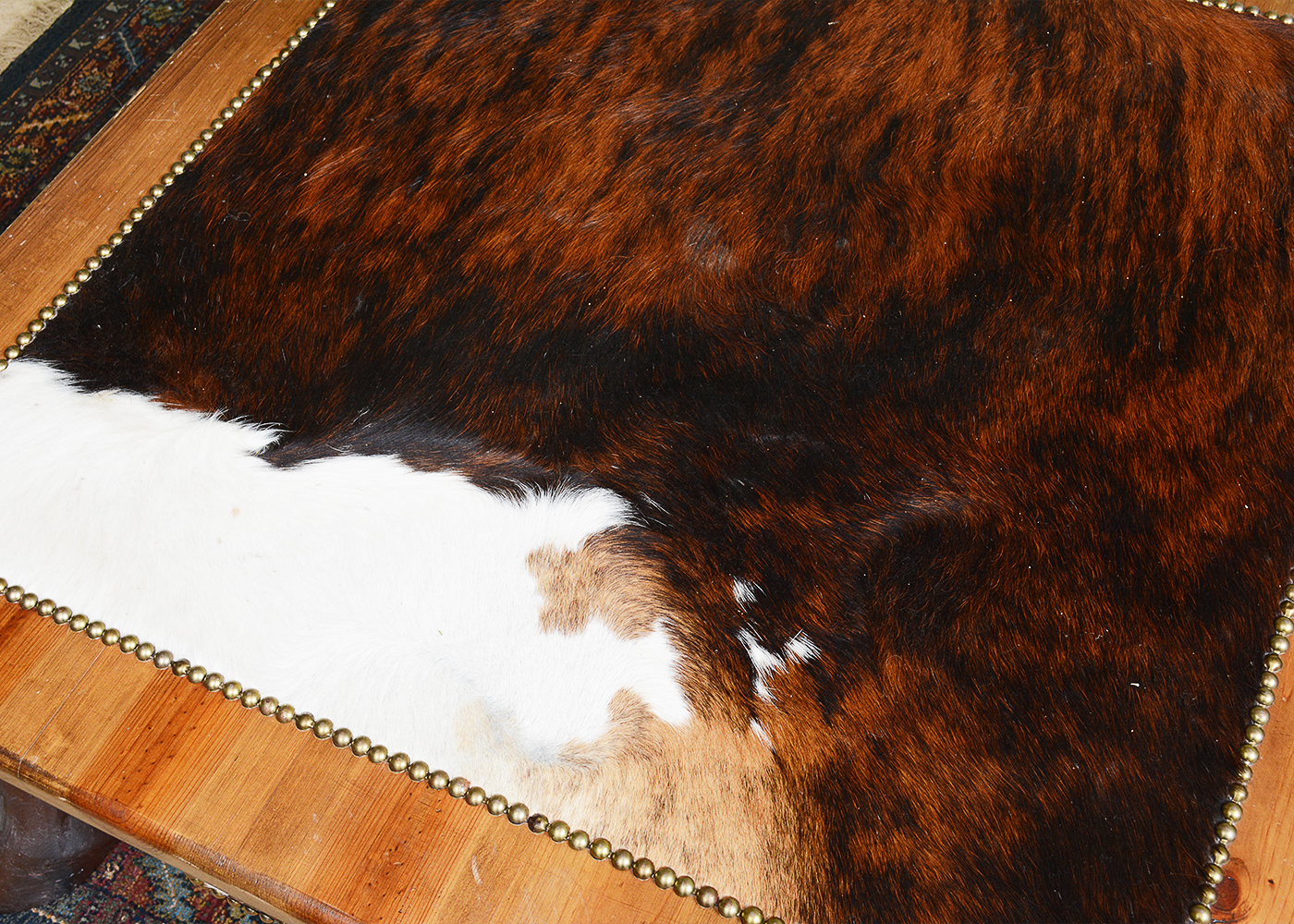 Cow Hide Coffee Table