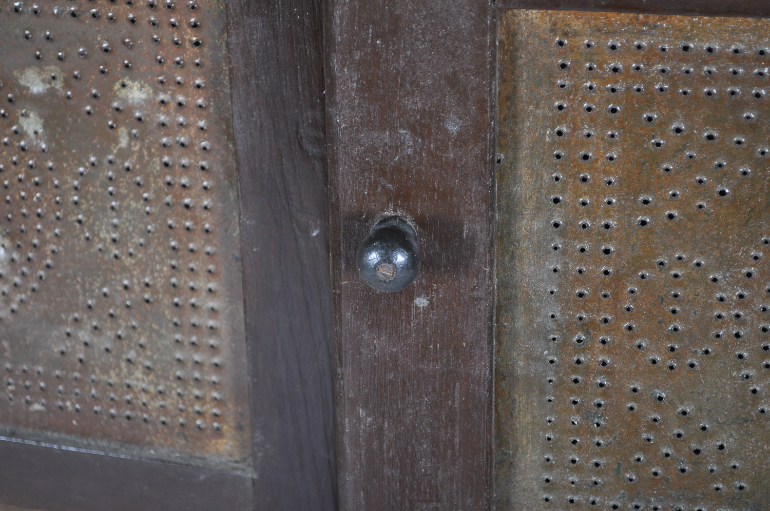 Antique 12 Tin Pie Safe