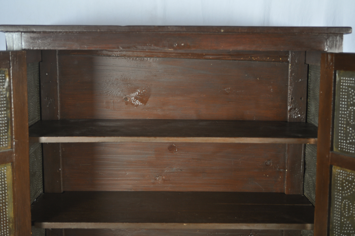 Antique 12 Tin Pie Safe