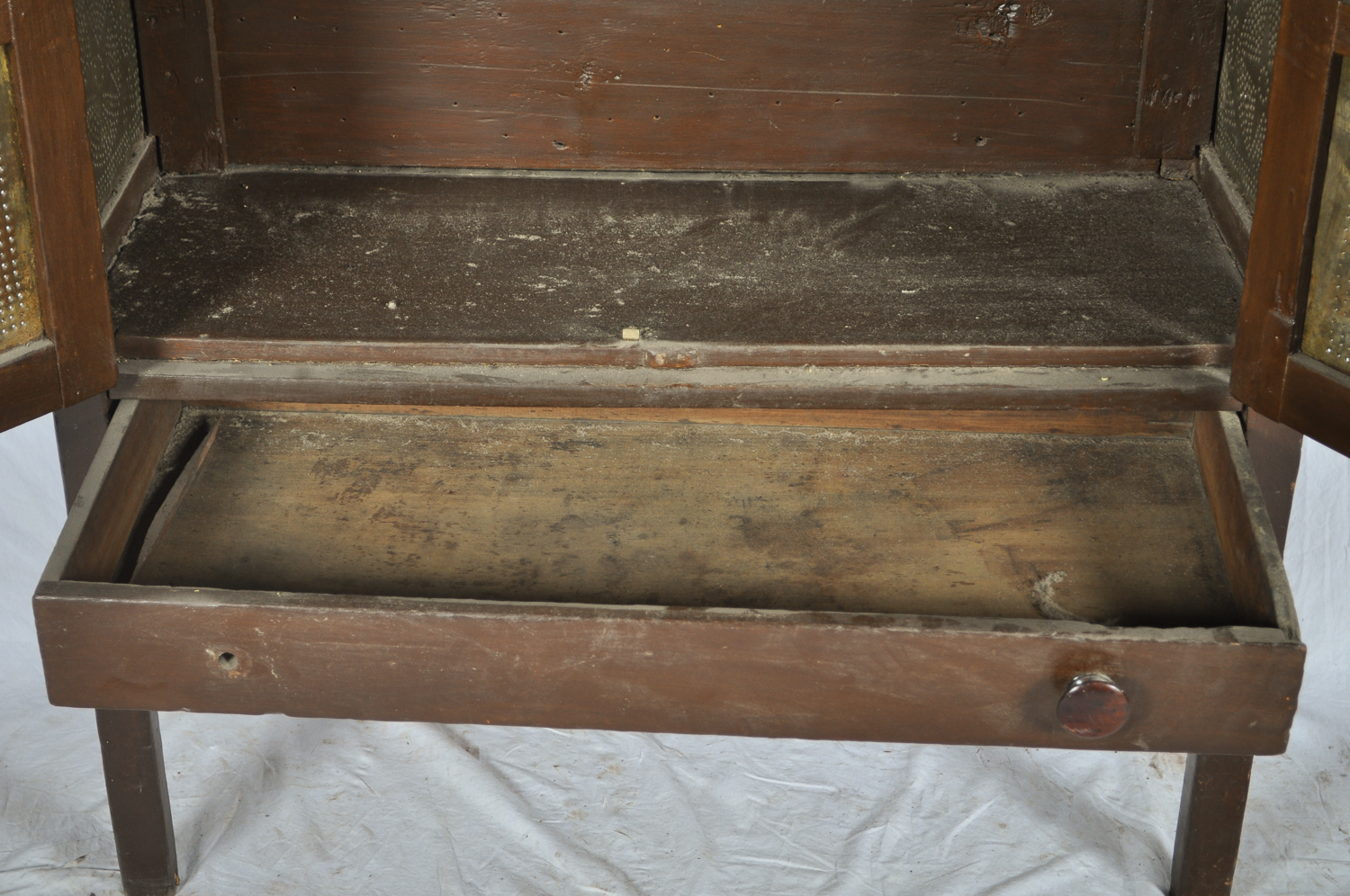 Antique 12 Tin Pie Safe