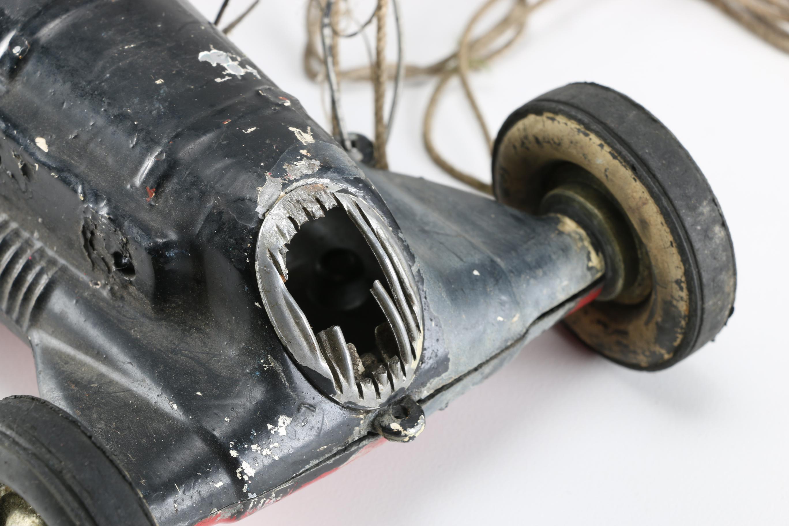 Circa 1950 Roy Cox Thimble Drome Champion Tether Car