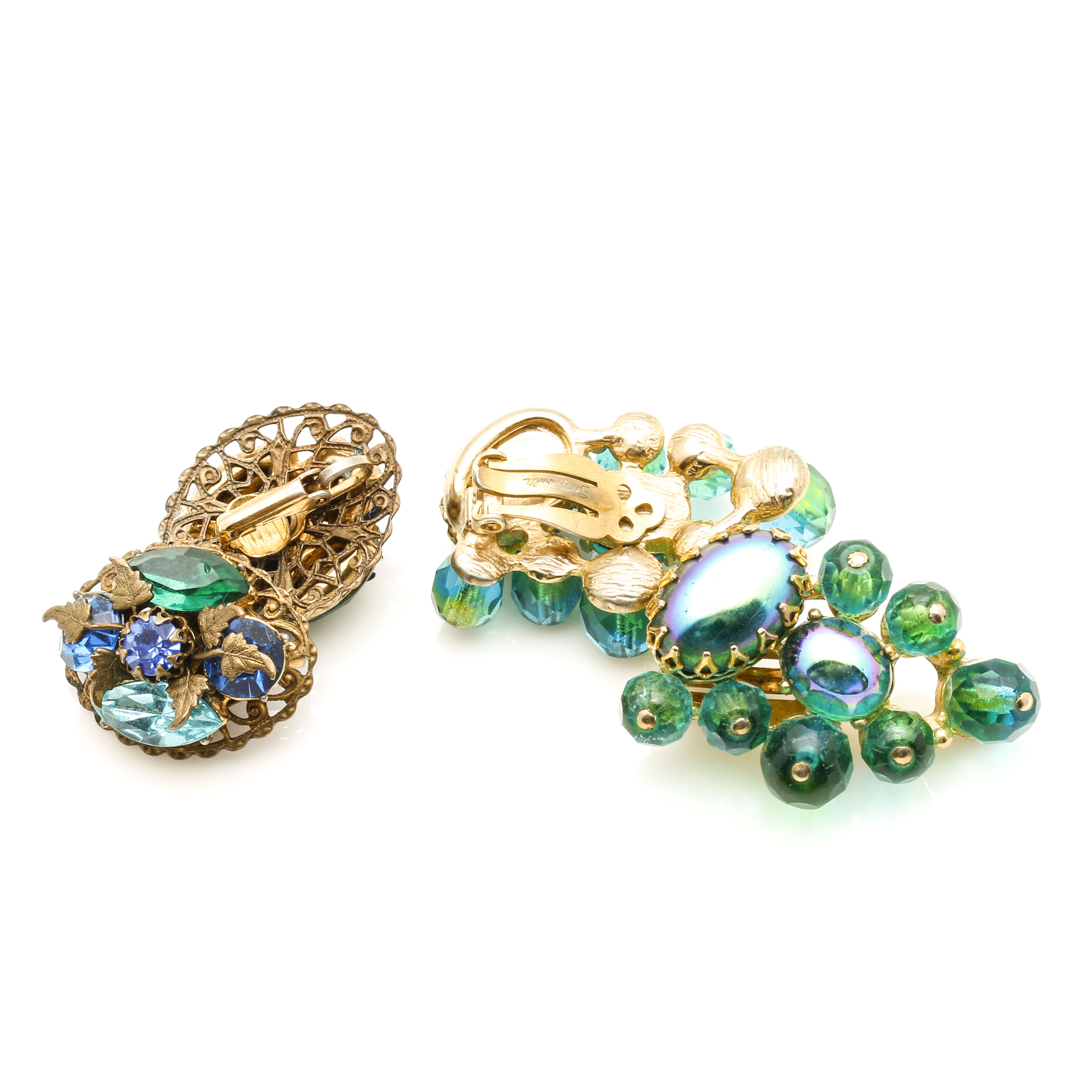 Costume Jewelry Including Schiaparelli, Kramer, and Weiss