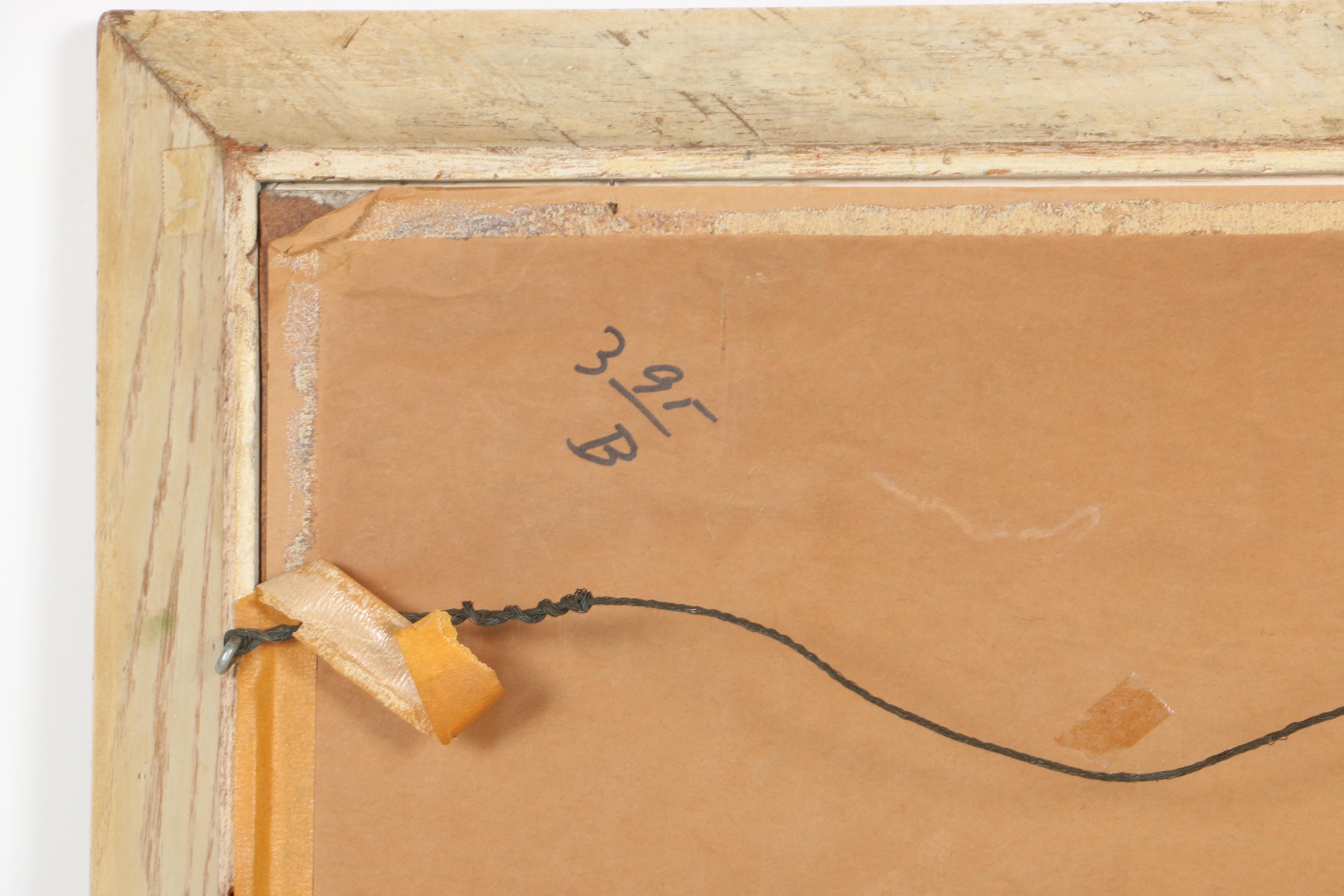 Lucille Bronder Oil Painting on Academy Board of Landscape Scene