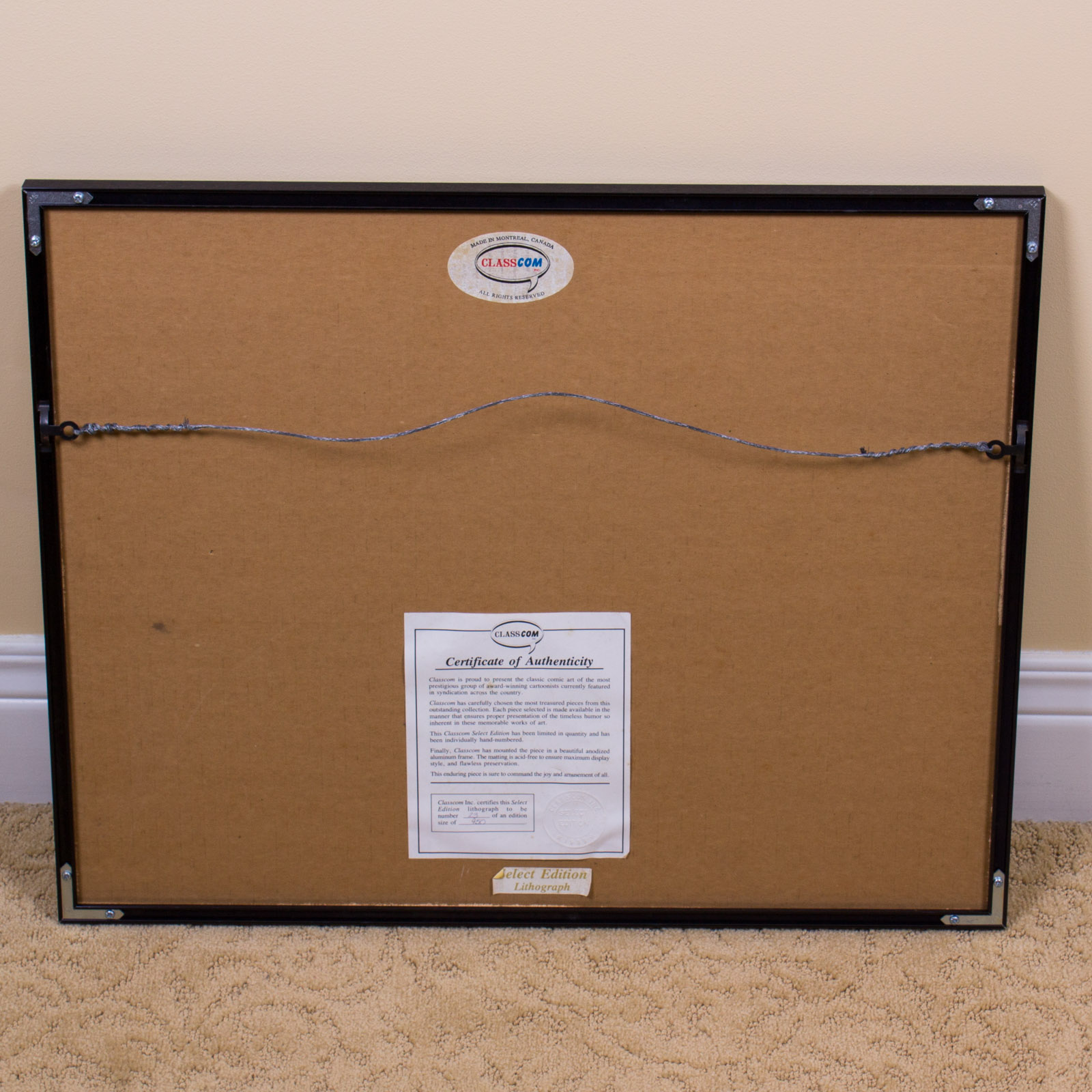 Dik Browne "Hägar The Horrible" Comic Limited Edition Lithograph