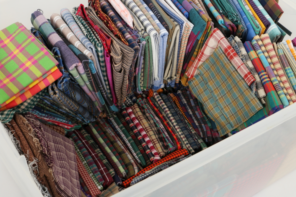 Vibrant Plaid Quilting Fabric