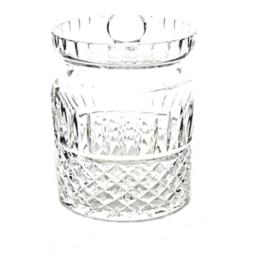 Waterford Crystal "Maeve" Biscuit Barrel with Lid