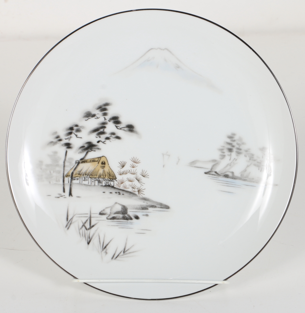 Sone China Company "Mt. Fuji" Plate Collection