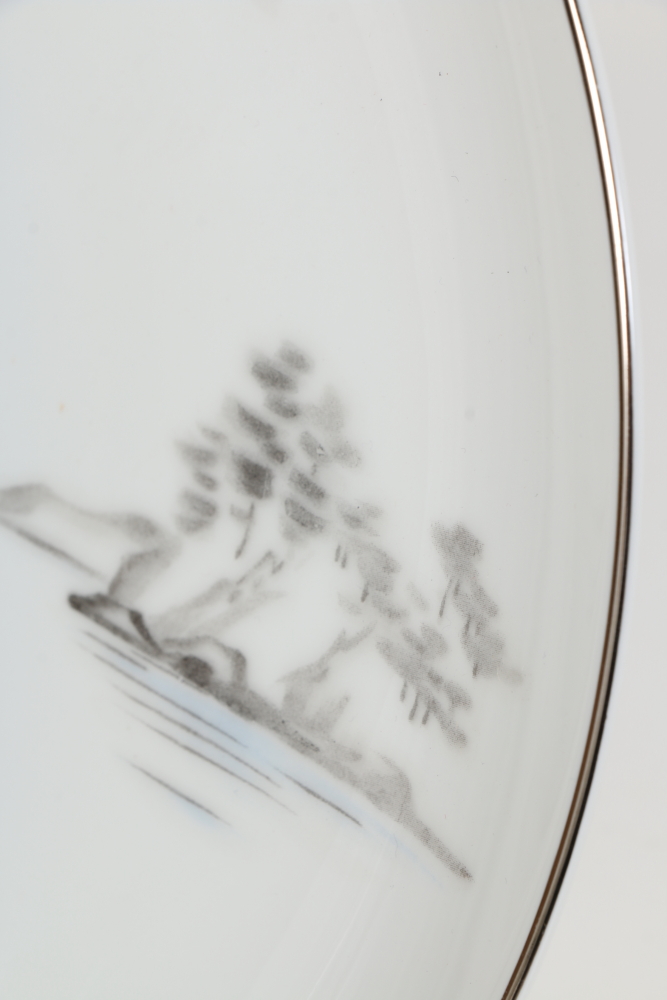 Sone China Company "Mt. Fuji" Plate Collection