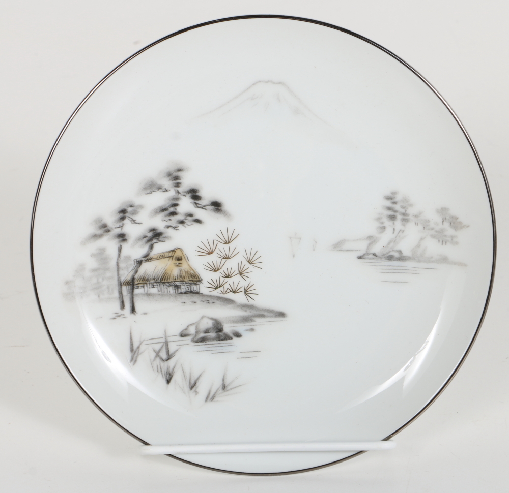 Sone China Company "Mt. Fuji" Plate Collection