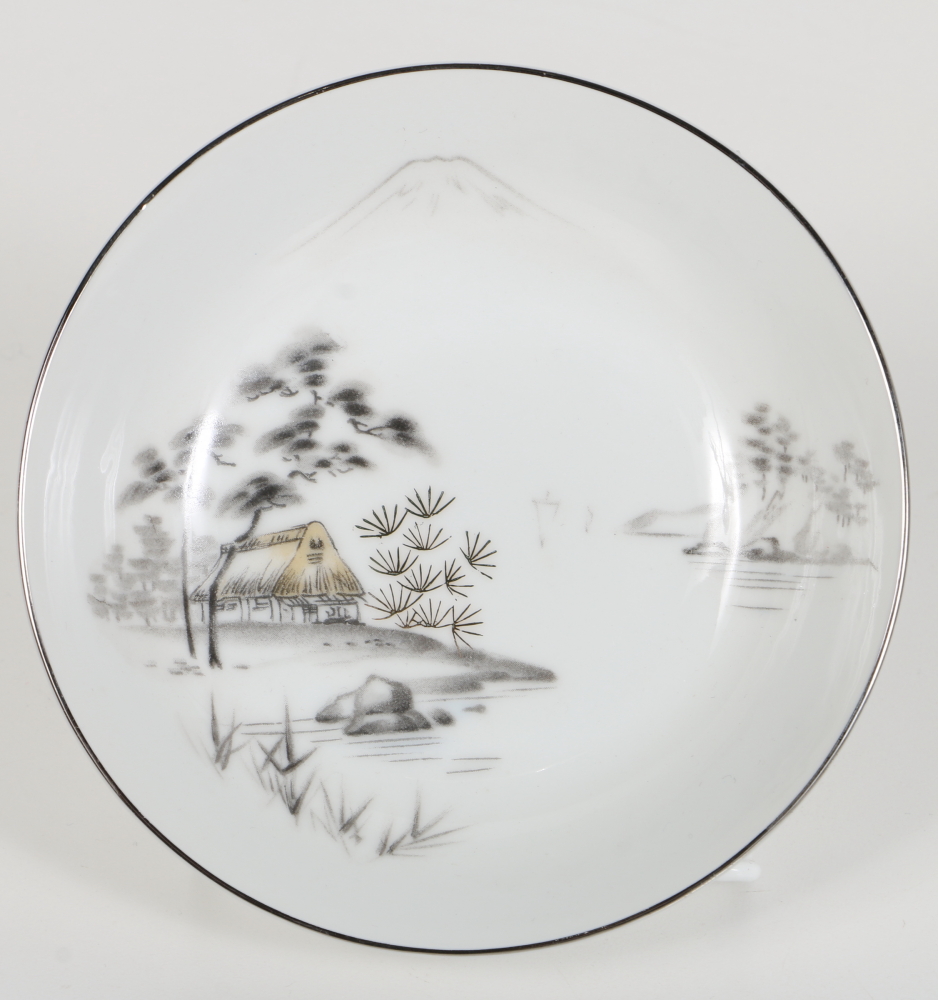 Sone China Company "Mt. Fuji" Plate Collection