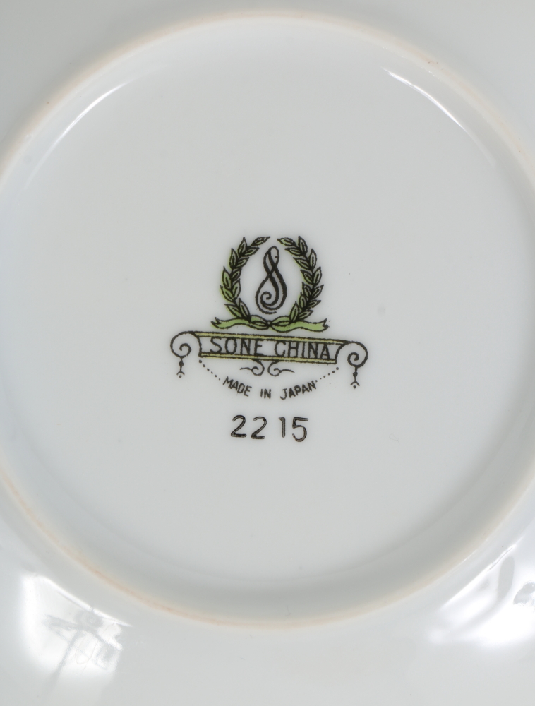 Sone China Company "Mt. Fuji" Plate Collection