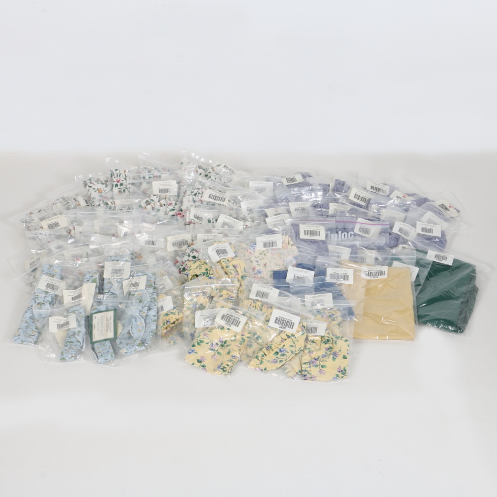 Longaberger Basket Liners Featuring "White Vine" and Mores