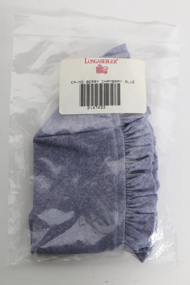 Longaberger Basket Liners Featuring "White Vine" and Mores