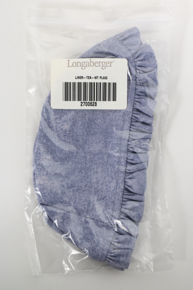 Longaberger Basket Liners Featuring "White Vine" and Mores