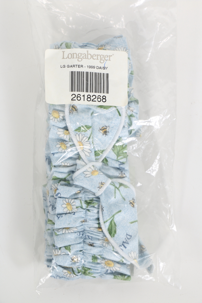 Longaberger Basket Liners Featuring "White Vine" and Mores