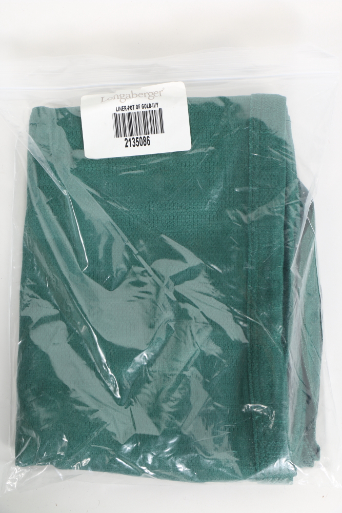 Longaberger Basket Liners Featuring "White Vine" and Mores