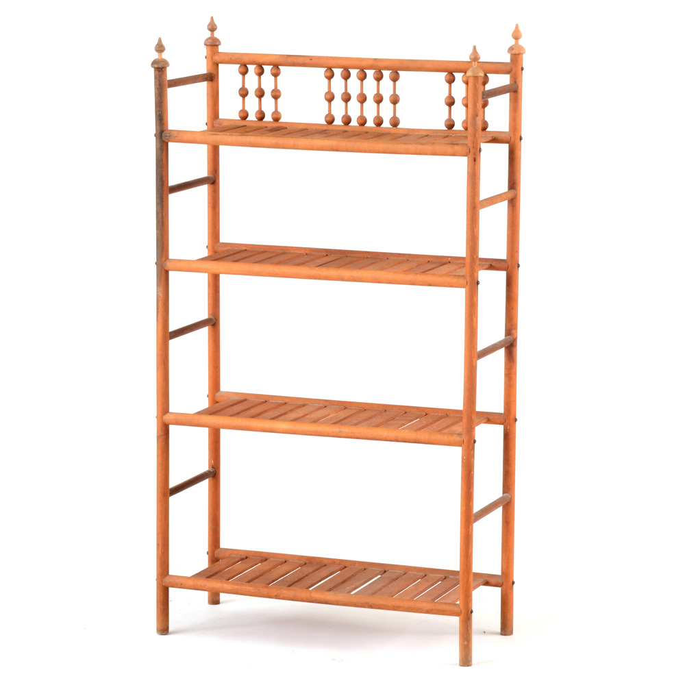 Victorian Stick and Ball Bookshelf