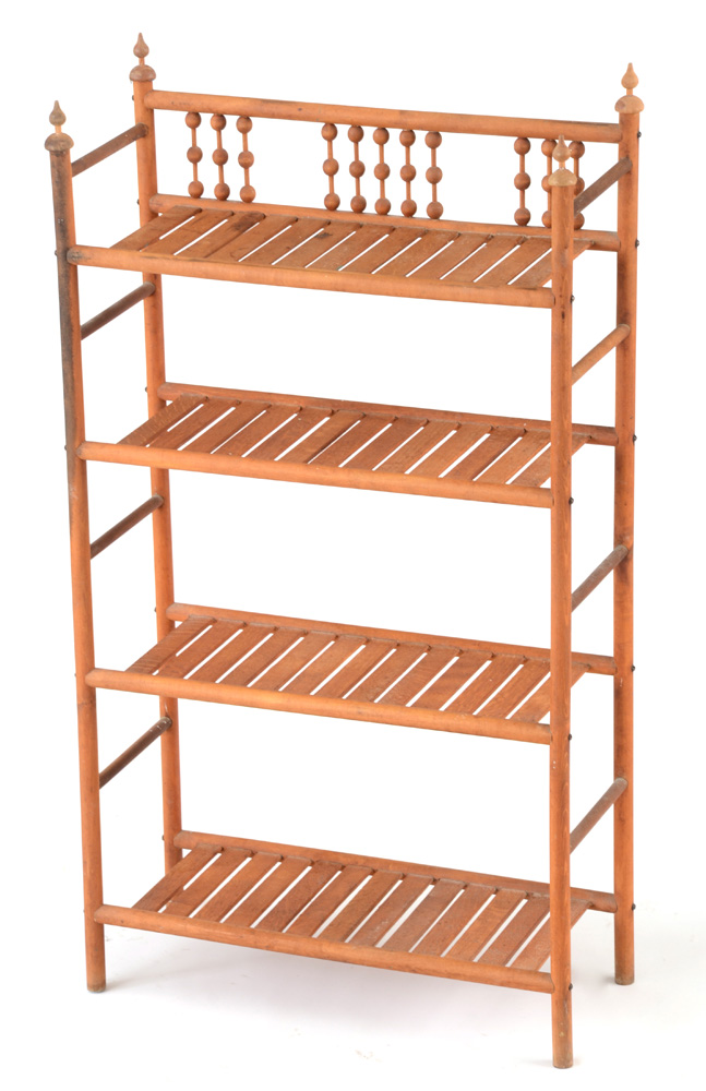 Victorian Stick and Ball Bookshelf