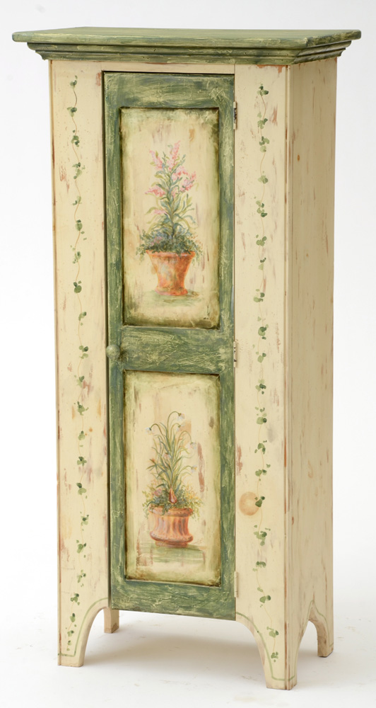 Hand-Painted Cabinet