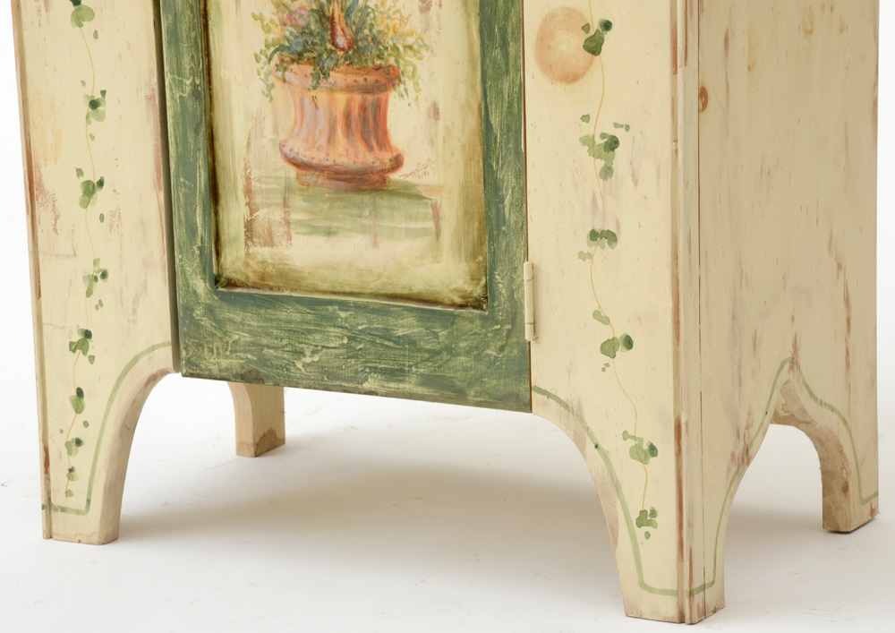 Hand-Painted Cabinet