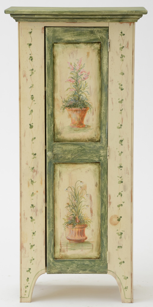 Hand-Painted Cabinet