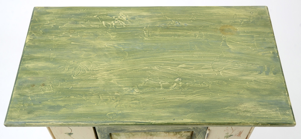 Hand-Painted Cabinet