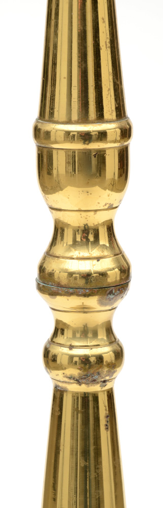 Brass Floor Candlestick