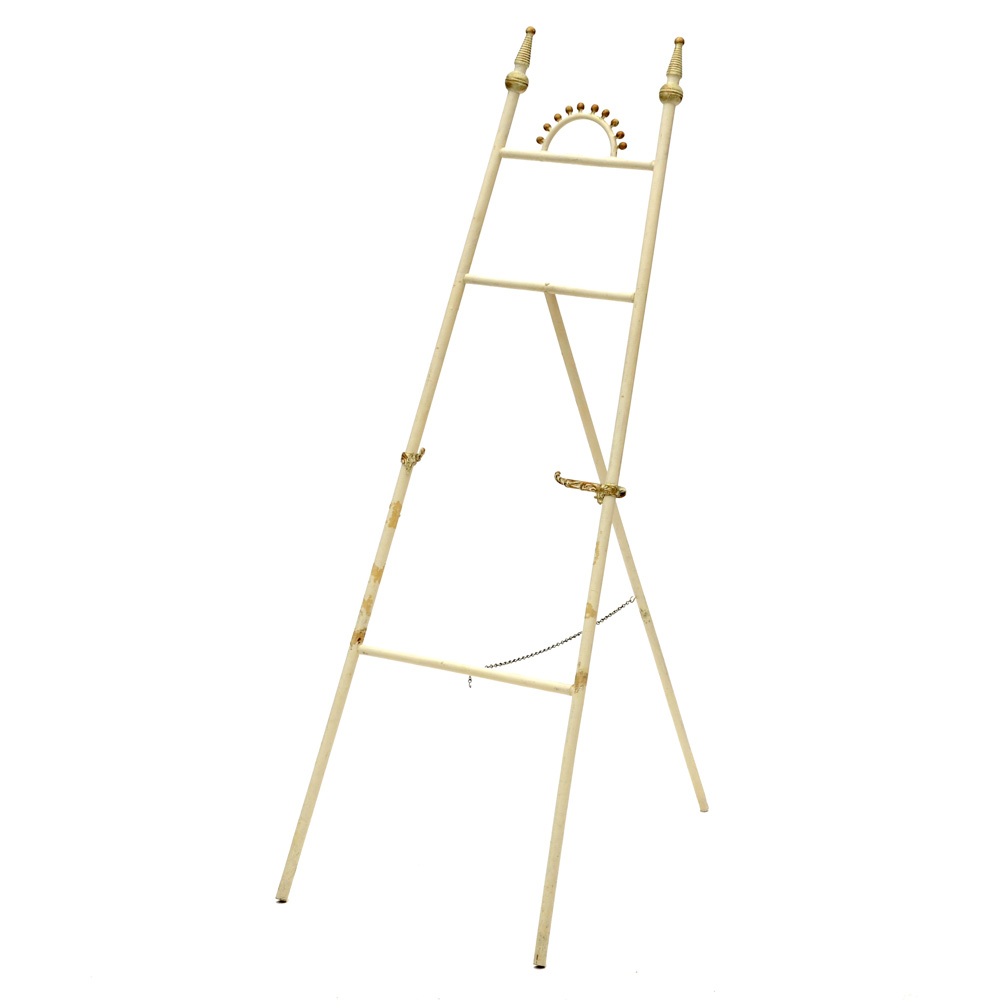 Victorian Painted "Stick and Ball" Easel