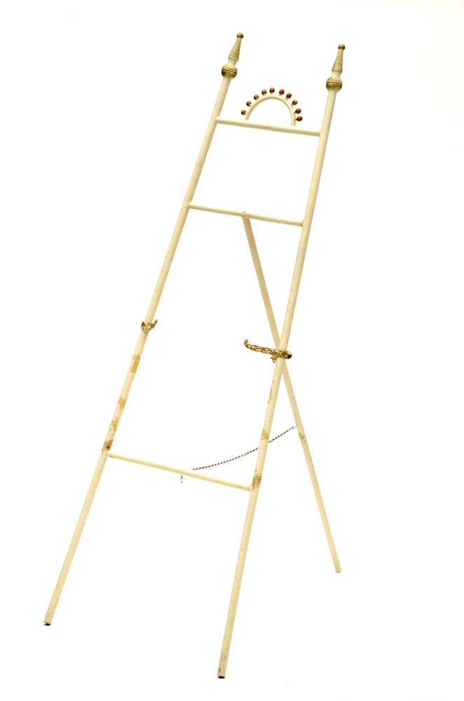 Victorian Painted "Stick and Ball" Easel