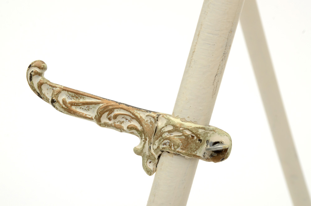 Victorian Painted "Stick and Ball" Easel