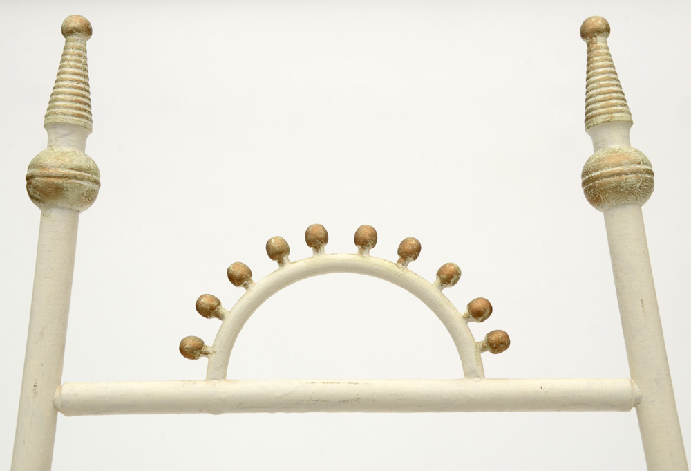 Victorian Painted "Stick and Ball" Easel