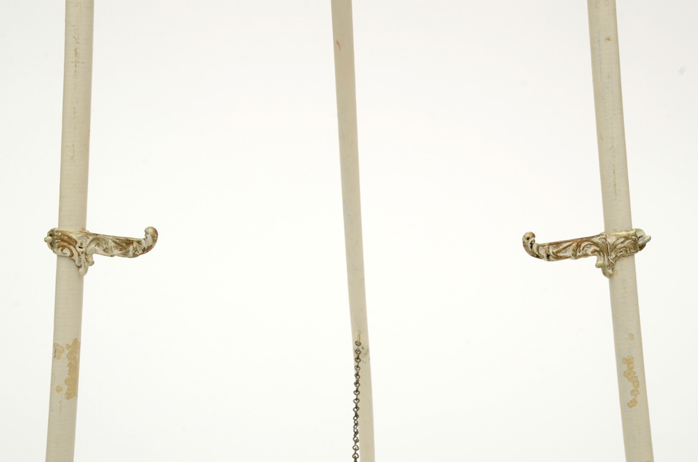 Victorian Painted "Stick and Ball" Easel