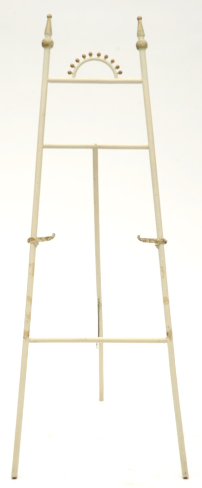 Victorian Painted "Stick and Ball" Easel