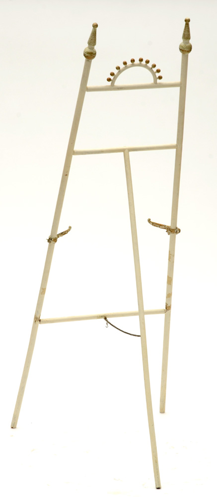 Victorian Painted "Stick and Ball" Easel