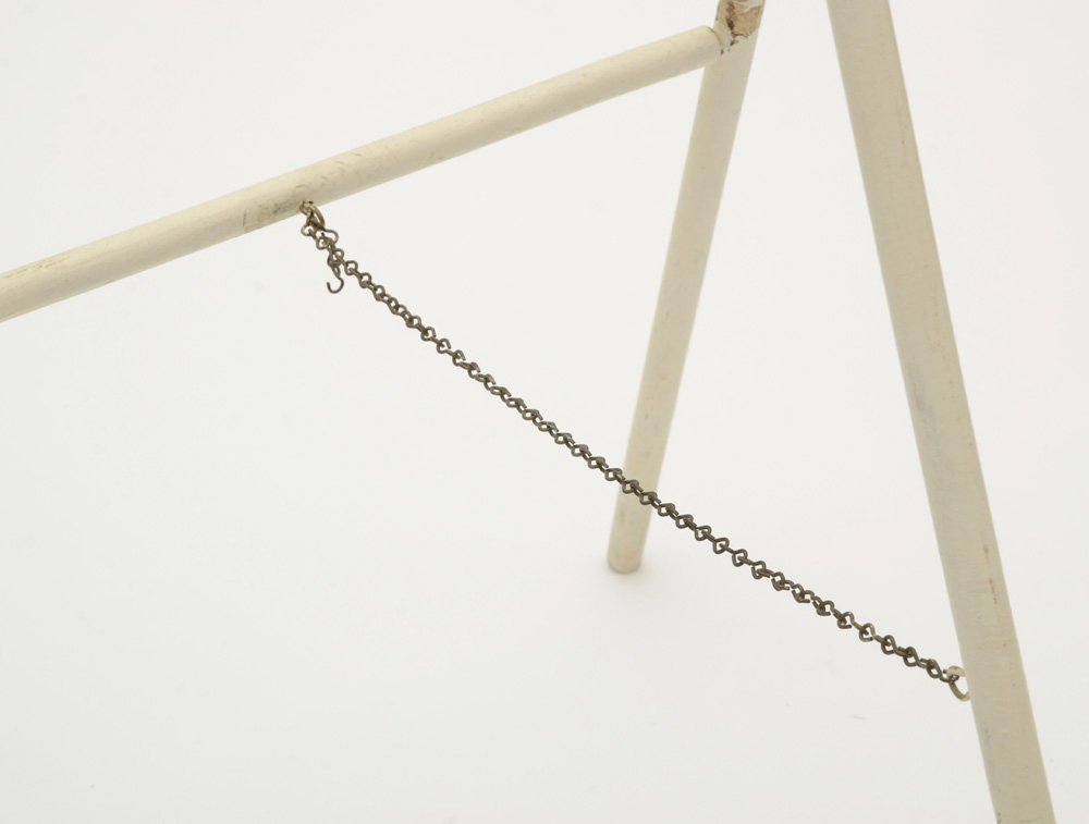 Victorian Painted "Stick and Ball" Easel