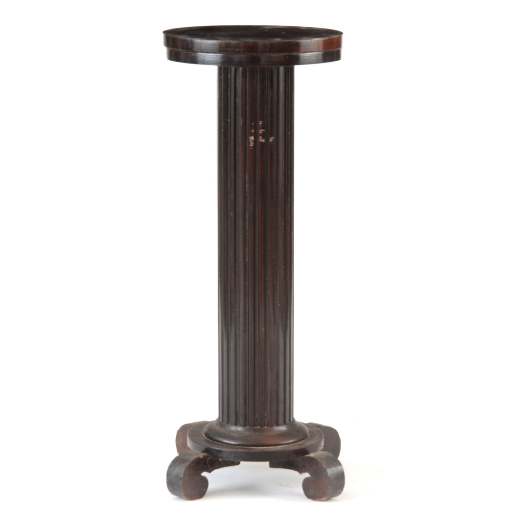 Mahogany Display Pedestal