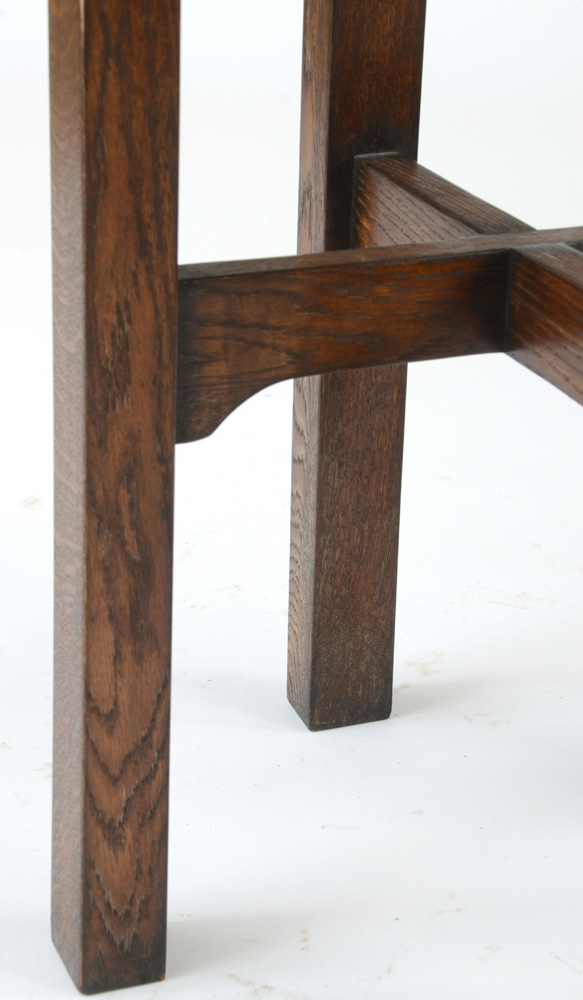 Stickley Style Oak Accent Table