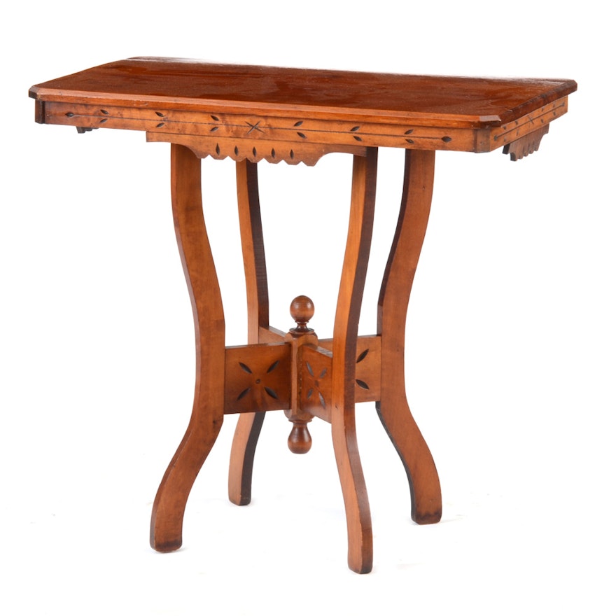 Victorian Eastlake Style Side Table