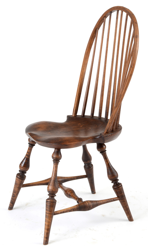 Pair of Bow-Back Windsor Side Chairs