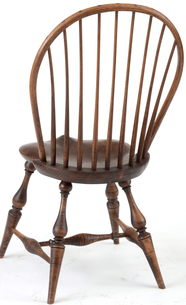 Pair of Bow-Back Windsor Side Chairs