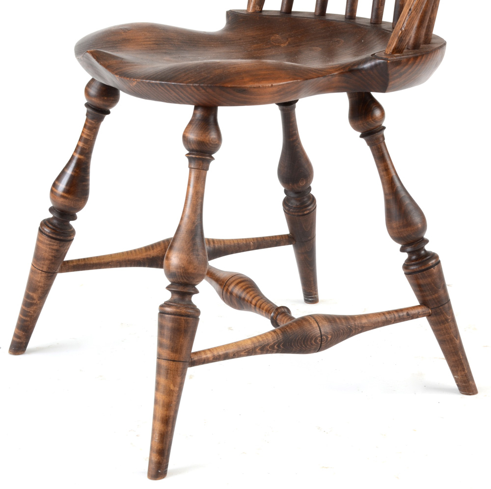 Pair of Bow-Back Windsor Side Chairs